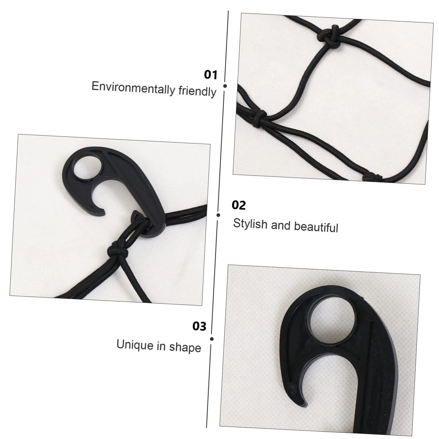 ORFOFE Filet Robuste et Pratique en Caoutchouc Noir de Chargement Élastique 120x90 Cm pour Bagages et Cargaison pour Remorques et Porte-Bagages de Voiture
