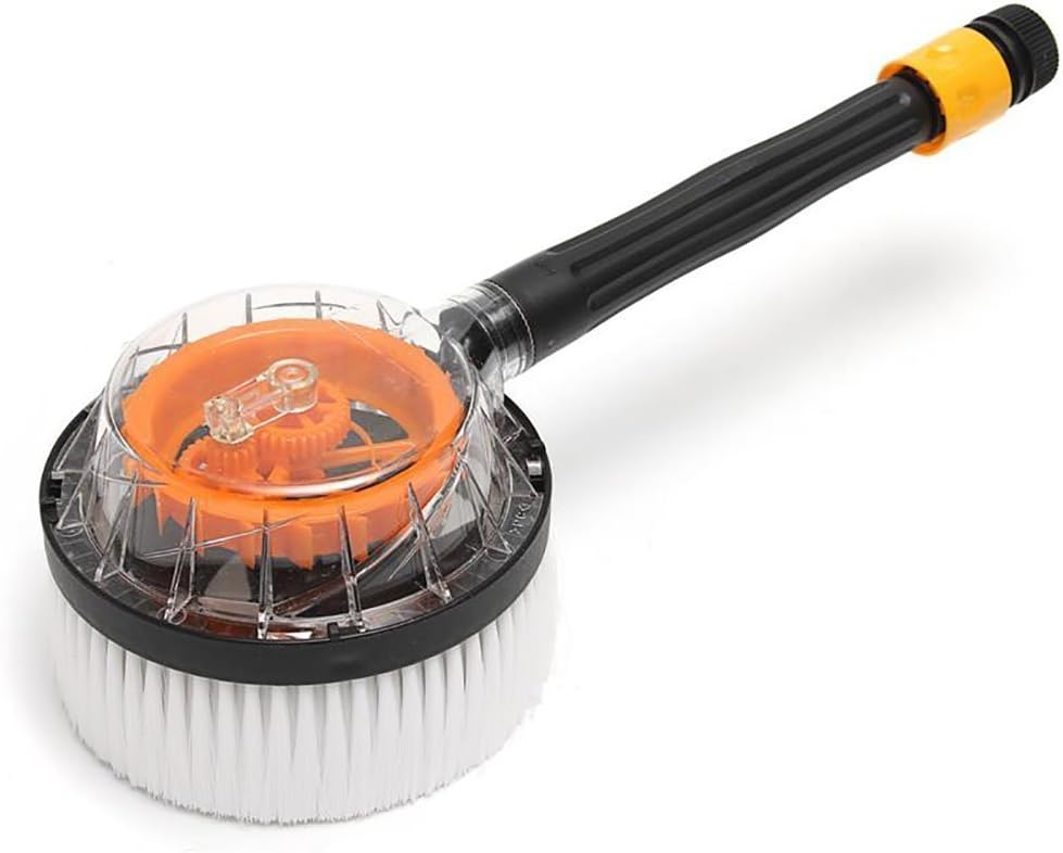 Automatic Rotating Water Flow Car Wash Brush With Soft Bristles