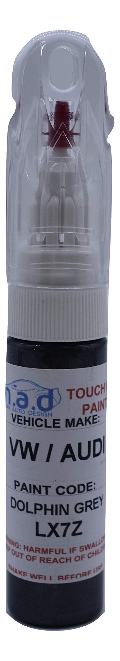 M.a.d Myldan Auto Design Grey Madauto Touch Up Paint For Audi Lx7z/F5 Dolphin Gray Pen Paint A1 A3 A4 A5 A6 A7 Tt A8 Q5 Q7 (Just Paint)