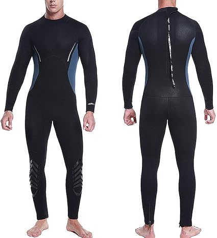 Traje de neopreno largo de una pieza para hombre de 5 mm, traje de baño  profesional,