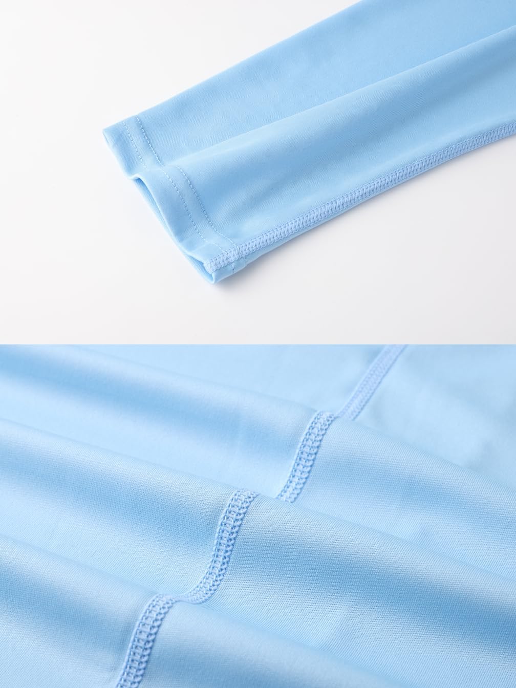 STICKON Mens UPF 50+ Sun Protection Shirts UV SPF Long Sleeve Swim Tee Shirts Lightweight Rash Guard Fishing T-Shirt - Image 5