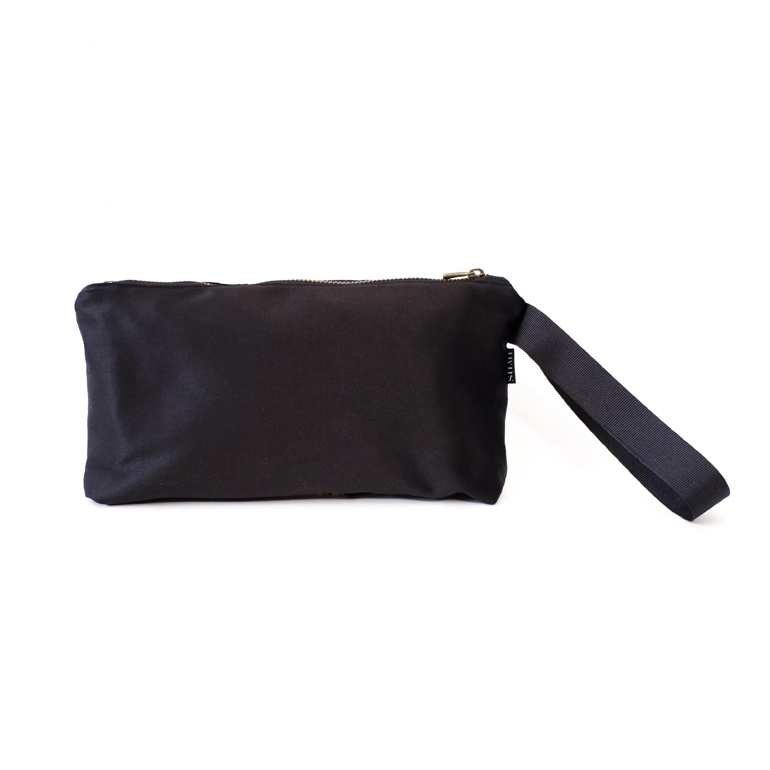 SUMI Bolso de Mano Estilo Japonés, Bolsito Versátil de Mujer, 24 x 17 cm, Cremallera, Estampado tradicional Japonés
