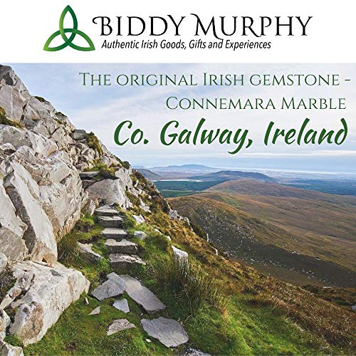 Irish Celtic Cross Necklace with Connemara Marble - Image 5