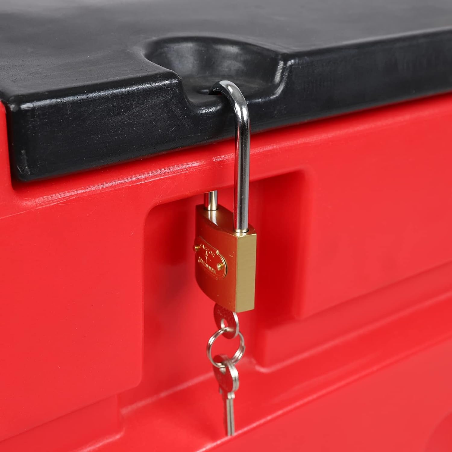 Portable 48 Gallon Fuel Tank with Pump for Gasoline & Diesel, 15GPM High Flow Rate 12V DC Self-Priming Fuel Transfer Pump, 13.1ft Hose, Auto Fueling Nozzle, for Easy Fuel Transportation