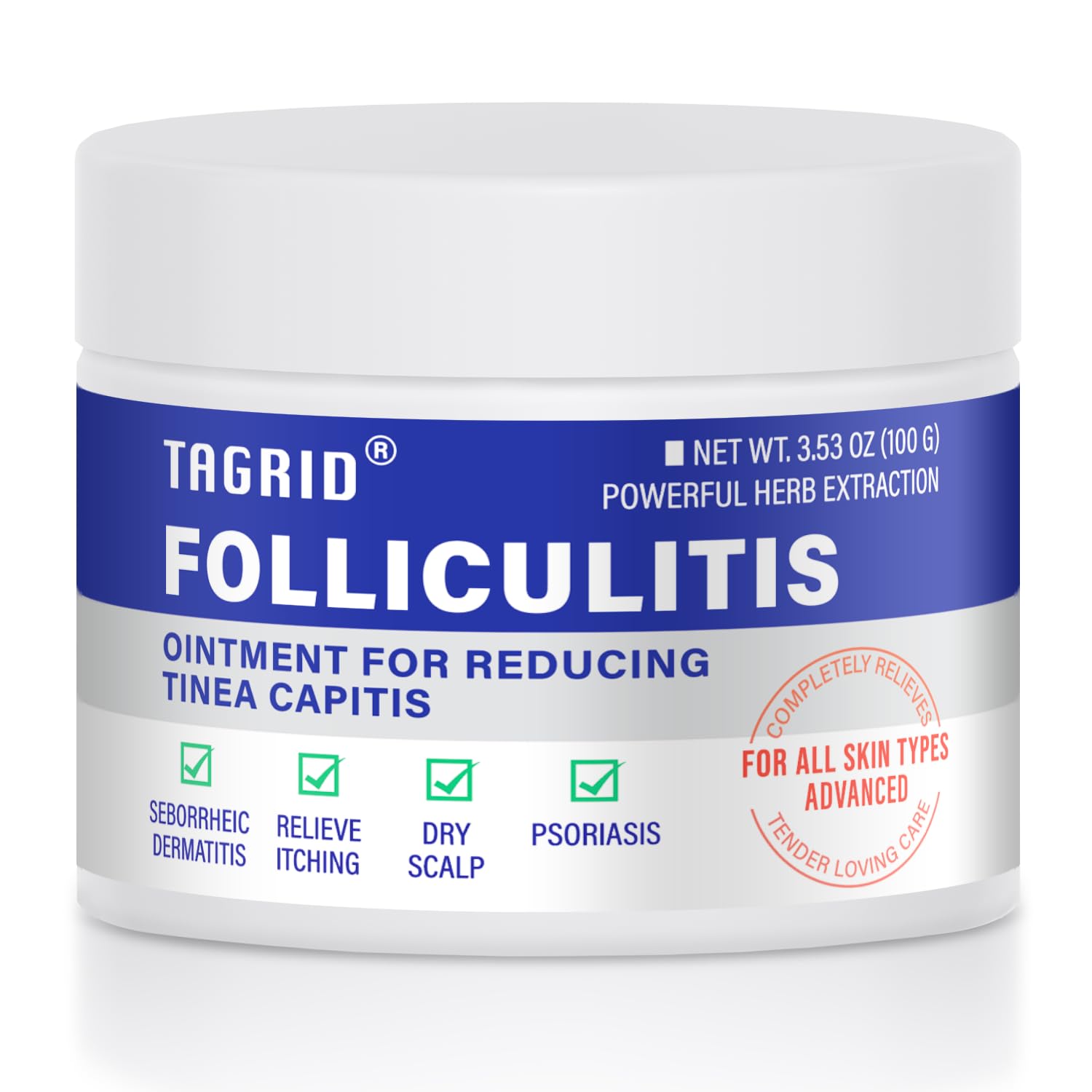 TAGRID Folliculitis Treatment Cream, Ingrown Hair Treatment, Soothing Scalp, Face & Body Cream - Hydrating & Refreshing - – Ultimate Duo