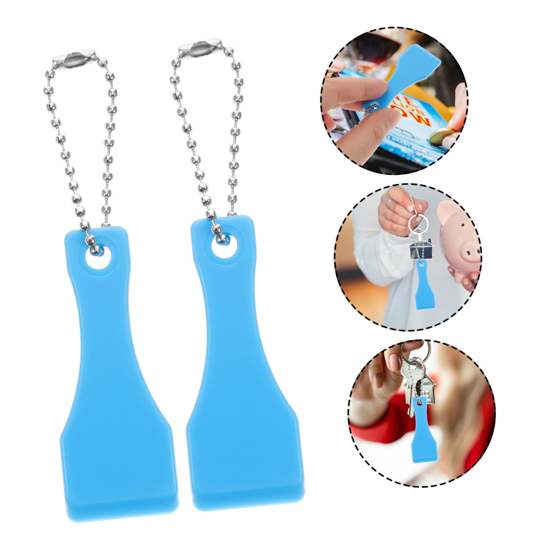 Ciieeo 40 Stk Scratch-tool Farbentferner Vintage-aufkleber Küchenschaber Schaber Aus Kunststoff Lotteriefilme Schabwerkzeug Lottoschein-scratcher-tool Plastik Jahrgang Geschenk