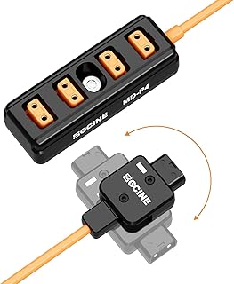 ZGCINE MD-P4 D-Tap to 4 D-Tap one Point Four Splitter Adapter Cable