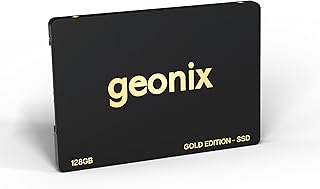 GEONIX SATA 2.5" 128GB Internal Solid State Drive 6Gb/s | Fast Performance | Read/Write Speed Upto - 570/500 MB/s | Quad Channel Controller Compatible with PC and Laptop | 5 Years Warranty.