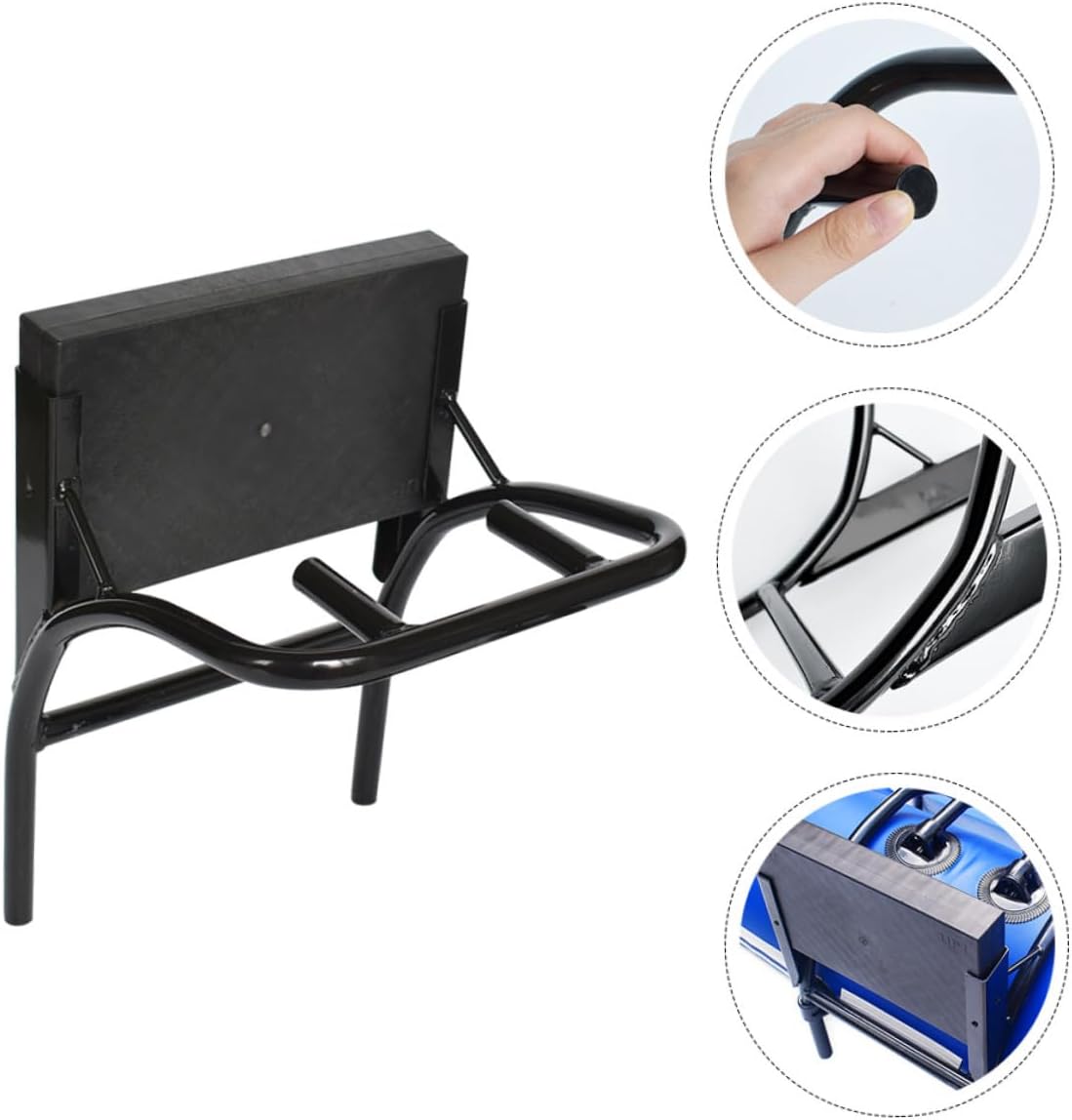 Fishing Kayak Motor Bracket Metal Outboard Motor Mount Rack for Inflatable Boat Transom Support Suitable for Air Boat Fishing and Boating Accessories