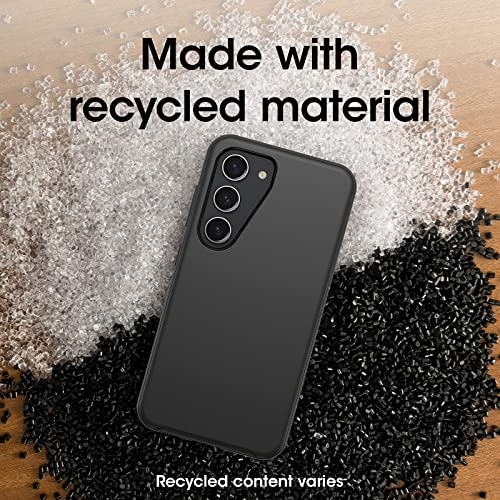 OtterBox Galaxy S23+ Symmetry Series Case - Single Unit Ships in Polybag, Ideal for Business Customers - BLACK , ultra-sleek, wireless charging compatible, raised edges protect camera & screen - image 6