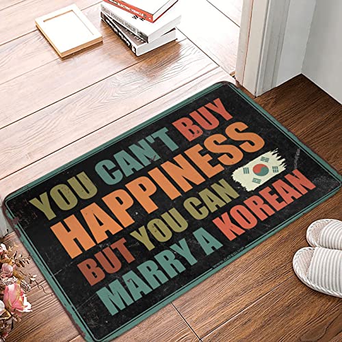 Vous ne pouvez pas acheter le bonheur tapis coréen humour entrée - 2