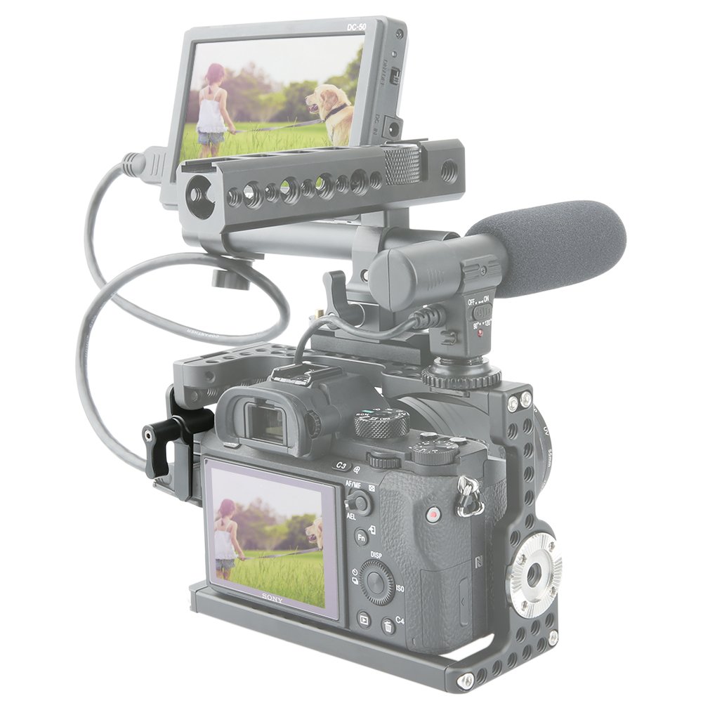NICEYRIG HDMI Lock câble Clamp pour Sony A7ii A7sii A7rii A7riii Camera Cage