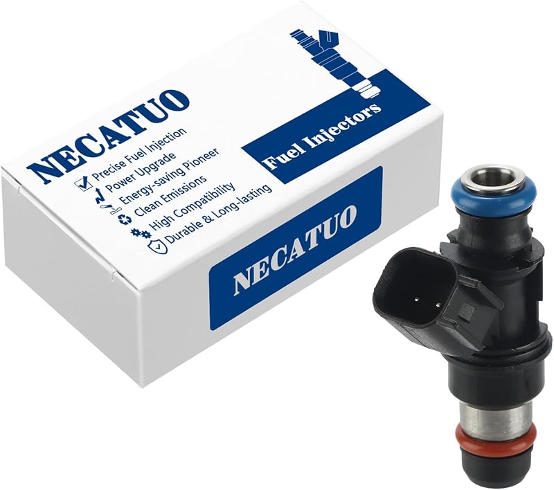 Injetor de combustível NECATUO 12580681 com 2 furos para Chevrolet e GMC – 1 unidade