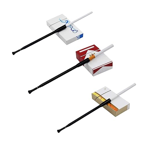 Miniatura 3 de Soporte largo para cigarrillos para mujer, extensible y funcional como filtros de cigarrillos, se adapta a Capri y otros cigarrillos superdelgados