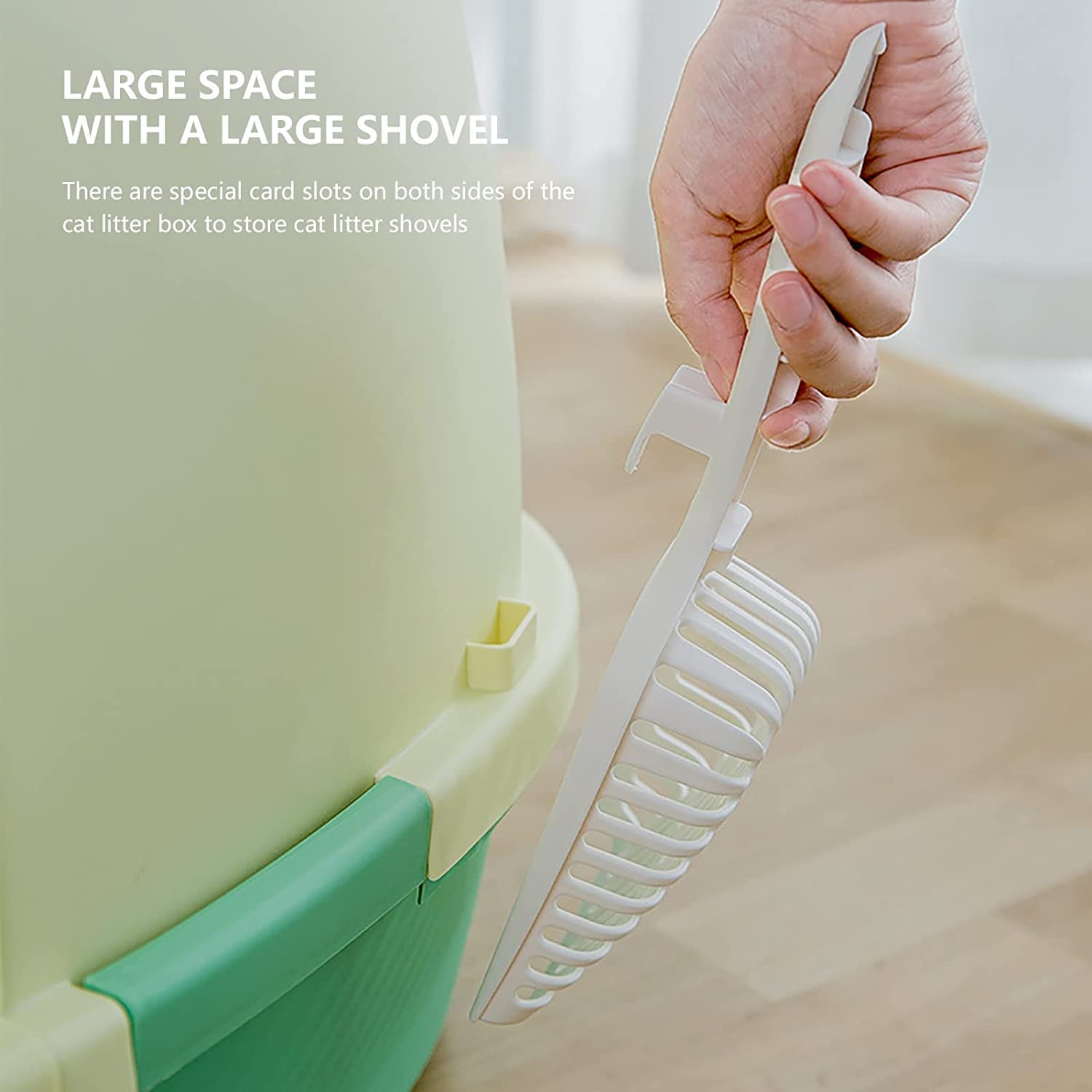 SNOW HOUSE 完全密閉【臭い隔離】広々としたスペースの猫用トイレ Amazon | スペース カプセル 猫用トイレ 完全密閉型 猫砂の