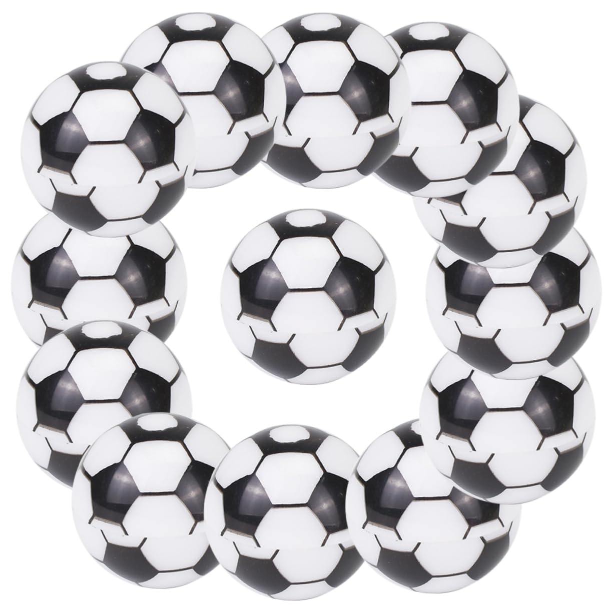 Uonlytech 4 Set Temperamatite Manuale Calcio Accessorio Per Design Compatto E Leggero Per Scuola E Ufficio 20 Pezzi*4