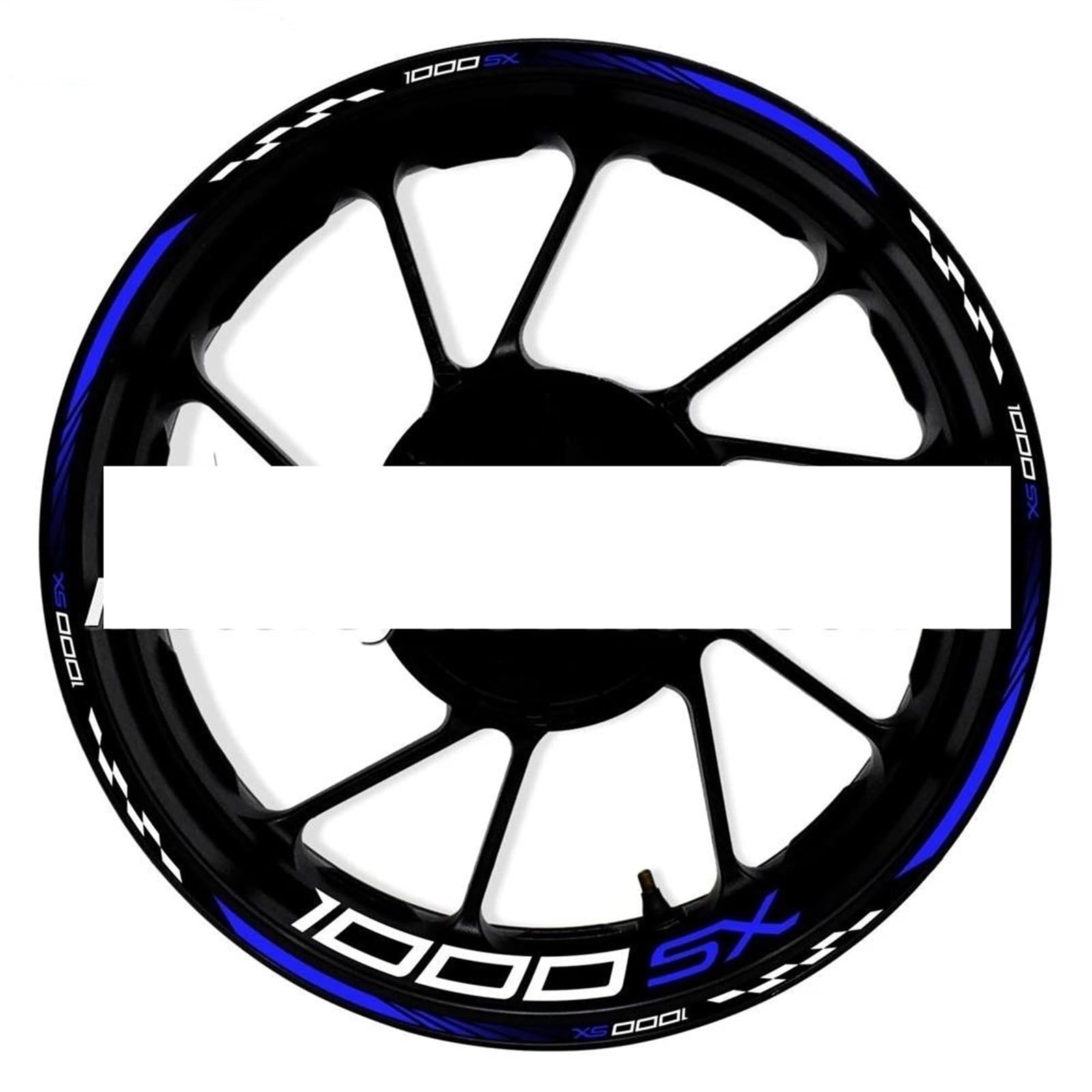 Motorcycle Wheel Stickers for Kawasaki for Z1000SX for Z-1000SX Motorbike