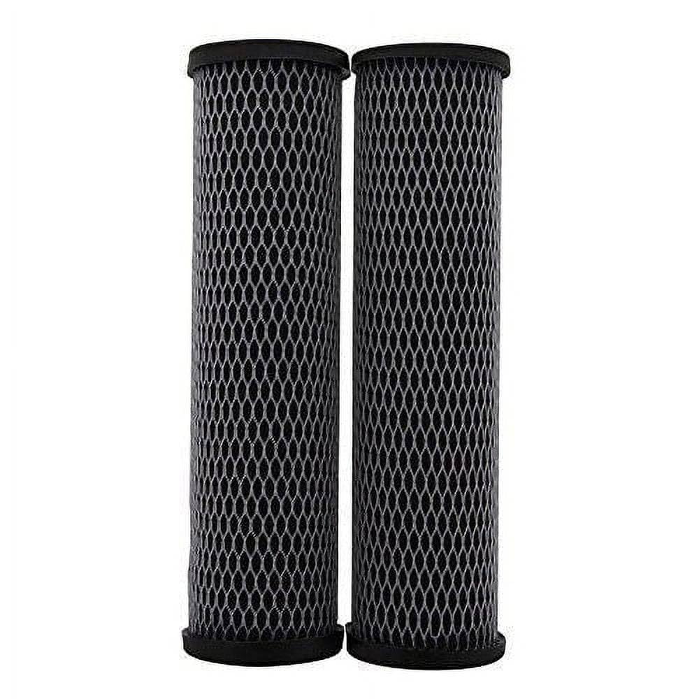 CFS Omnifilter T01-DS Omni TO1-DS Whole House Replacement Under Sink Water Filter Carbon Wrapped Cartridge (2-Pack) Taste & Odor TO1 DS T01 DS Series C (Twin Pack) Compatible Water Filter