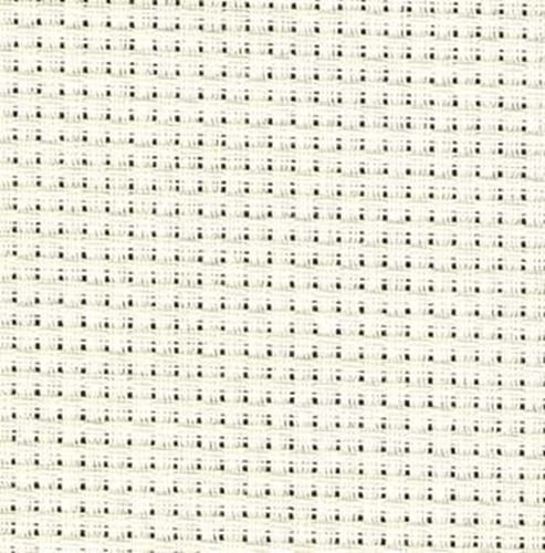 Pack of 5 - Ivory/Cream 6 Count Aida Binca Small 25cm x 30cm (10 x 12 Inches)