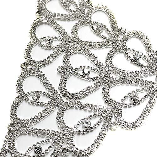 Calcinha Fio Dental Strass Cristal Tamanho Único Regulável com Corrente Dourada ou Prateada Caimento