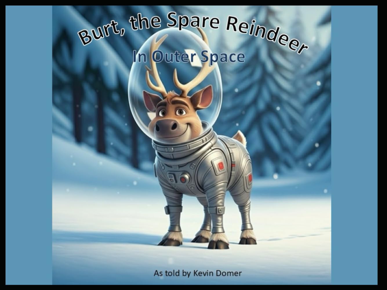 Burt, the Spare Reindeer In Outer Space