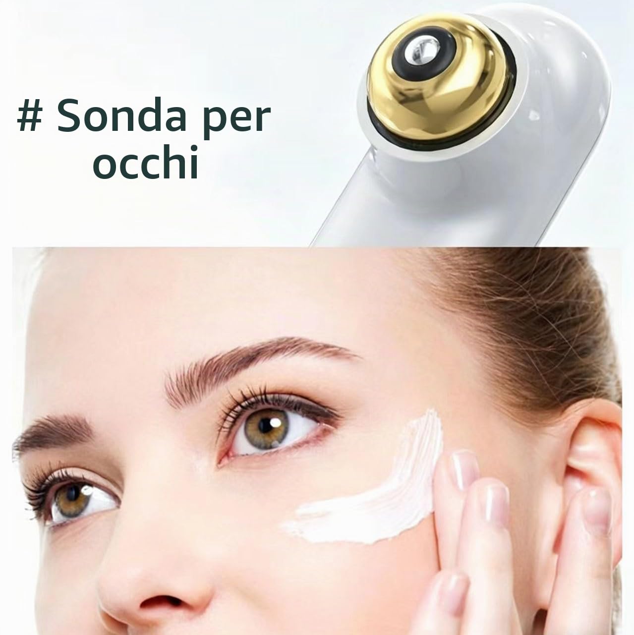 RF Radio Frequency Dispositivo Viso e Corpo Strumento per Rassodare la Pelle,strumento di bellezza portatile, utilizzato per ringiovanimento della pelle, antirughe, anti-invecchiamento