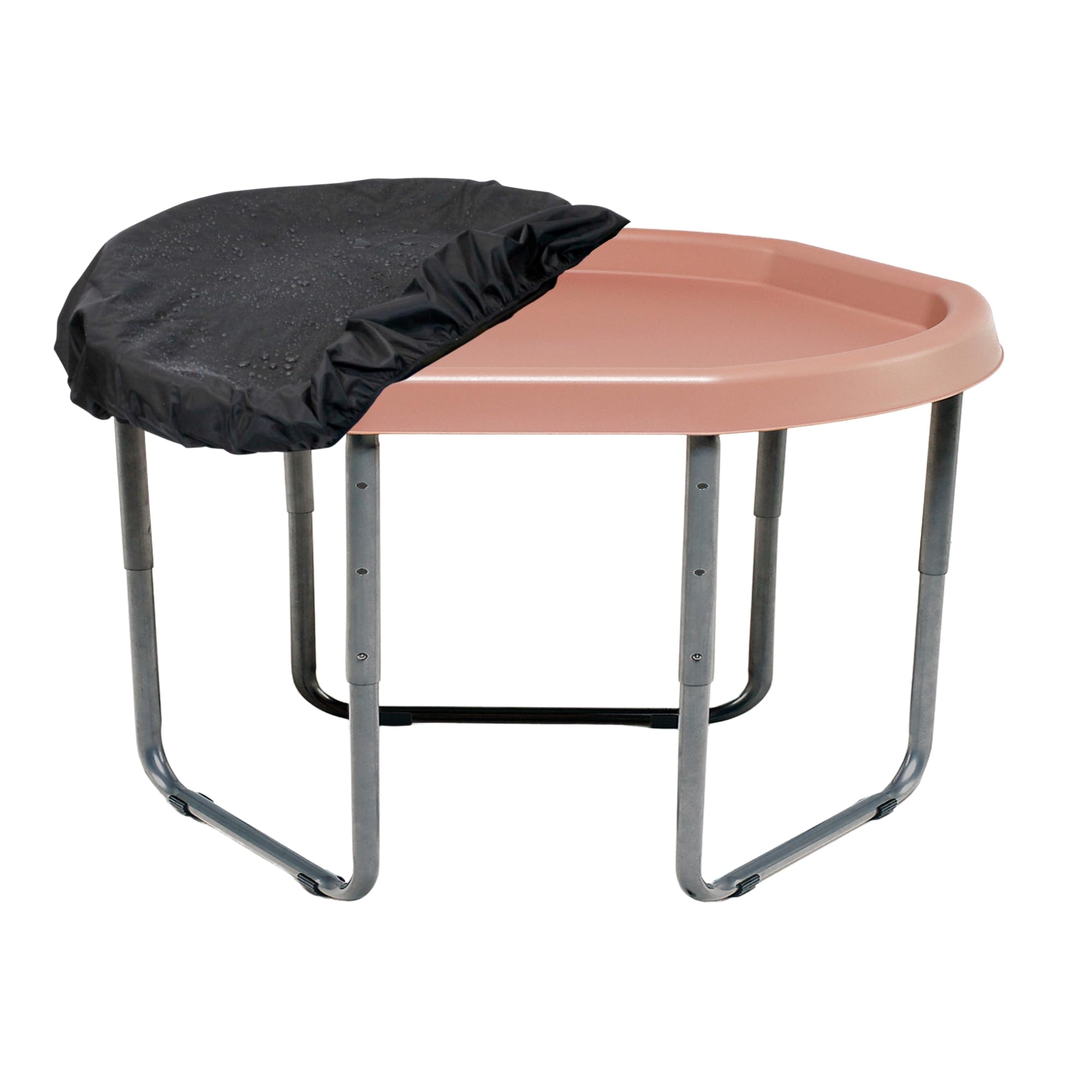 KUB (NEW 3 in 1 Hexacle Tuff Tray, Adjustable Stand & Waterproof Cover Set | Ultimate Kids Sensory Play Setup | Ideal for Sand and Water Play (XL 90cm) | 6 Colour Options (Pink)