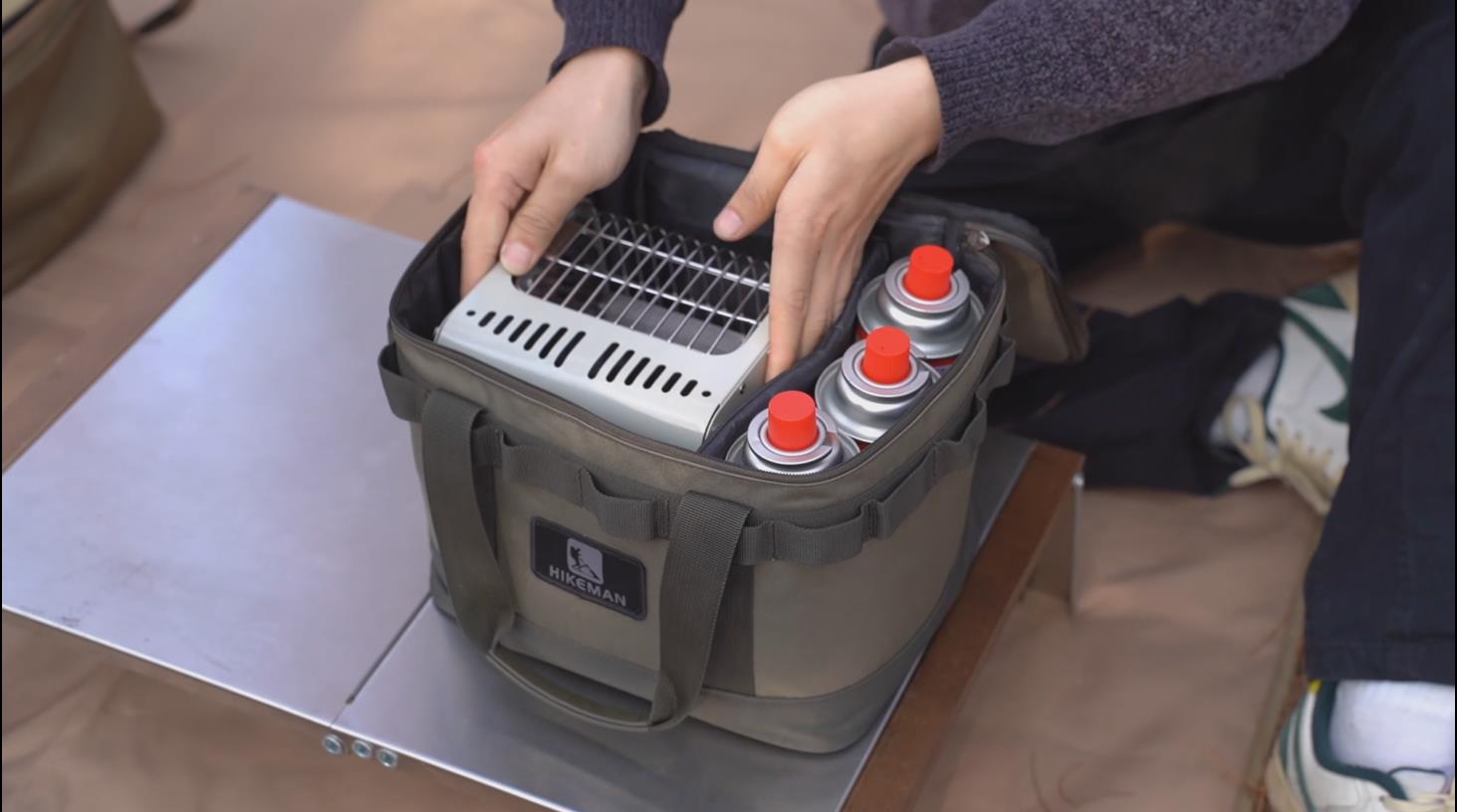 Amazon.co.jp: Kovea Cubeミニヒーター 収納専用バッグ キャンプ