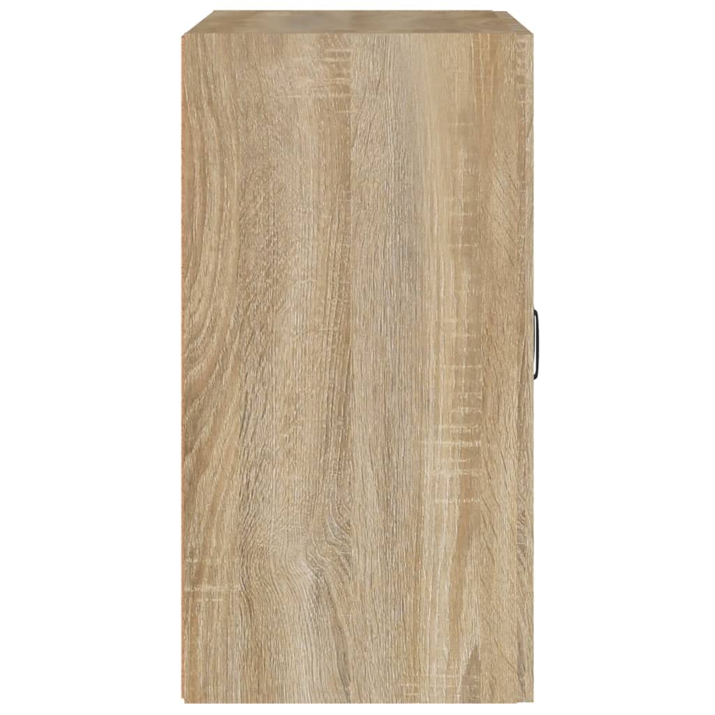 vidaXL Armadietto a Muro Rovere Sonoma 60x31x60 cm Legno Multistrato