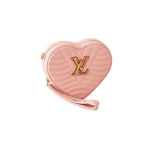 Louis Vuitton Women's Pre-Loved New Wave Heart Crossbody Bag, Calfskin, Pink, One Size