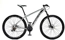 Bicicleta Aro 29 Krw Alumínio Câmbios Shimano 24 Velocidades Freio a Disco Suspensão Mountain Bike S4