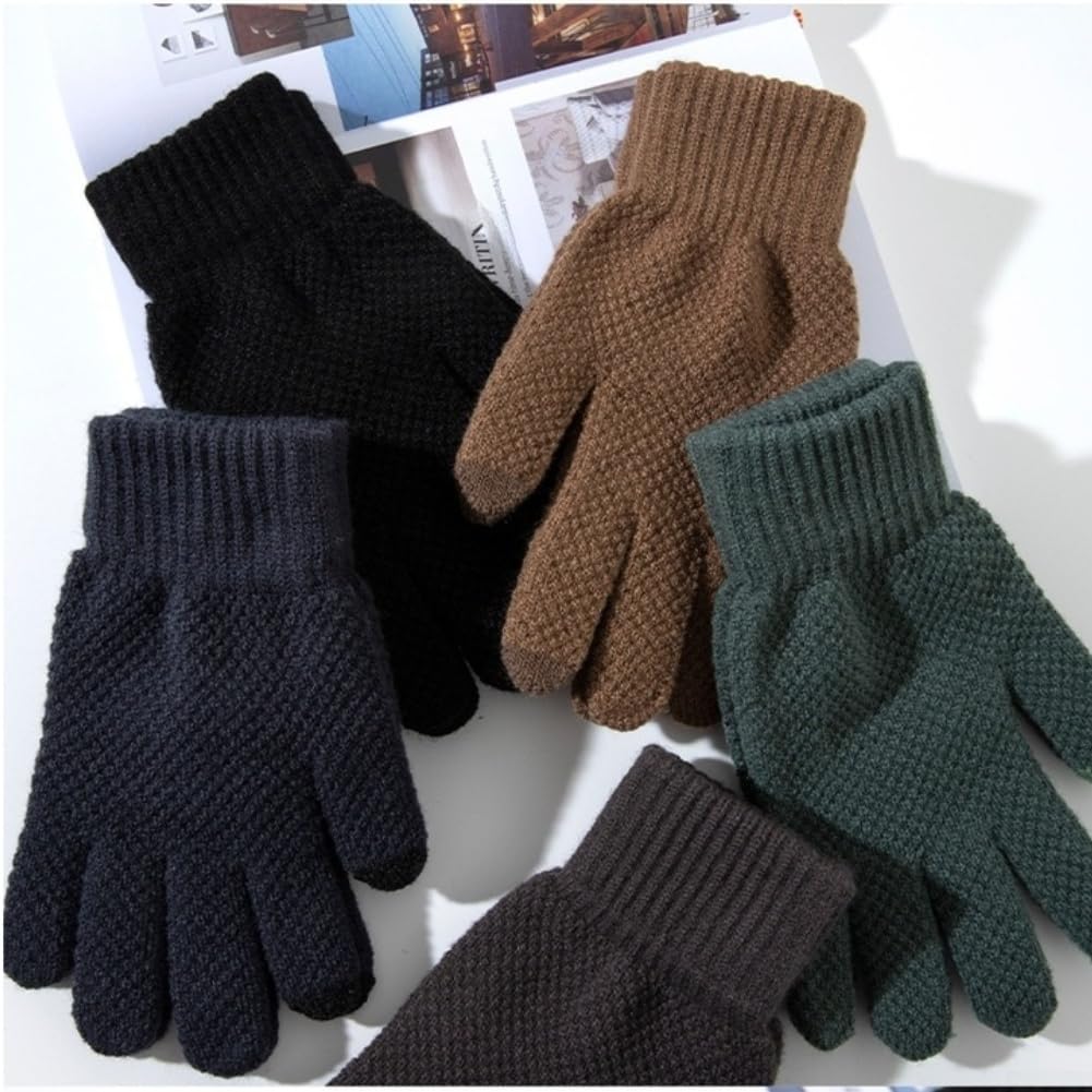 Guantes de Invierno Táctiles para forro para polar Cortavientos Térmicos