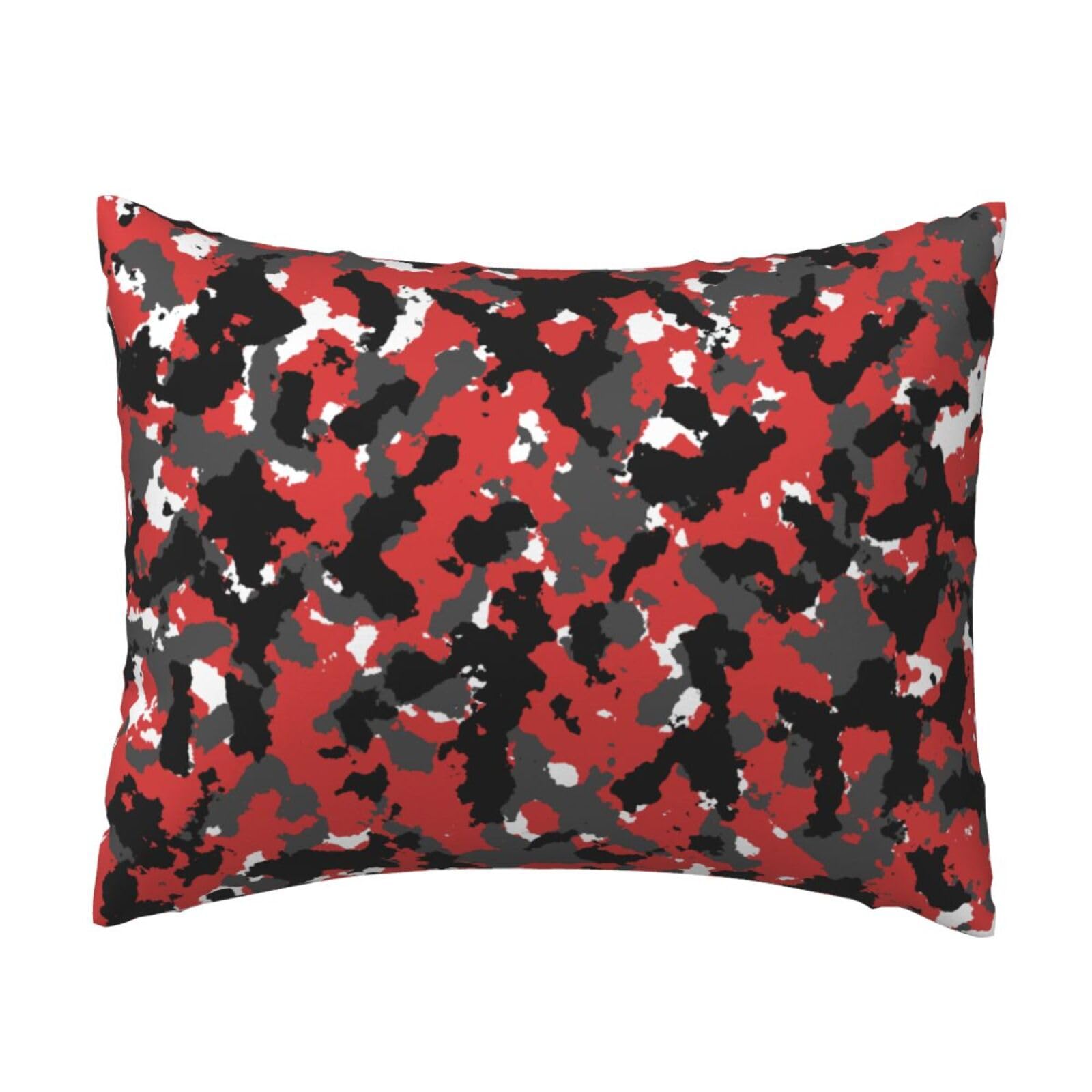 WSHFFILO Camo printed Pillow Case 20x26in Decorative pillowcase Throw Pillow Cover