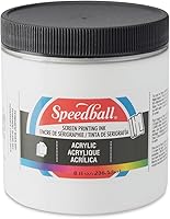 Vista 31 de Speedball Tinta acrílica para serigrafía, 8 oz, negra para impresiones en papel, fabricada en EE. UU