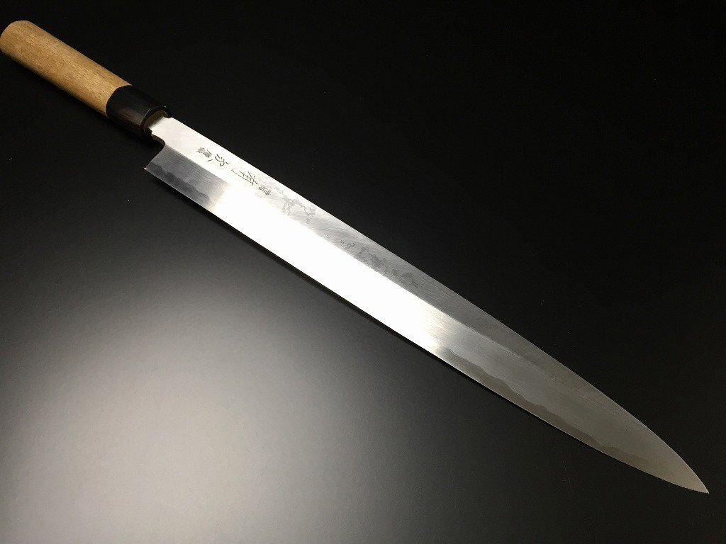 Amazon | 有次 包丁 ARITSUGU 層鍛 柳刃 270mm 青鋼2 築地 柄 鞘付 名