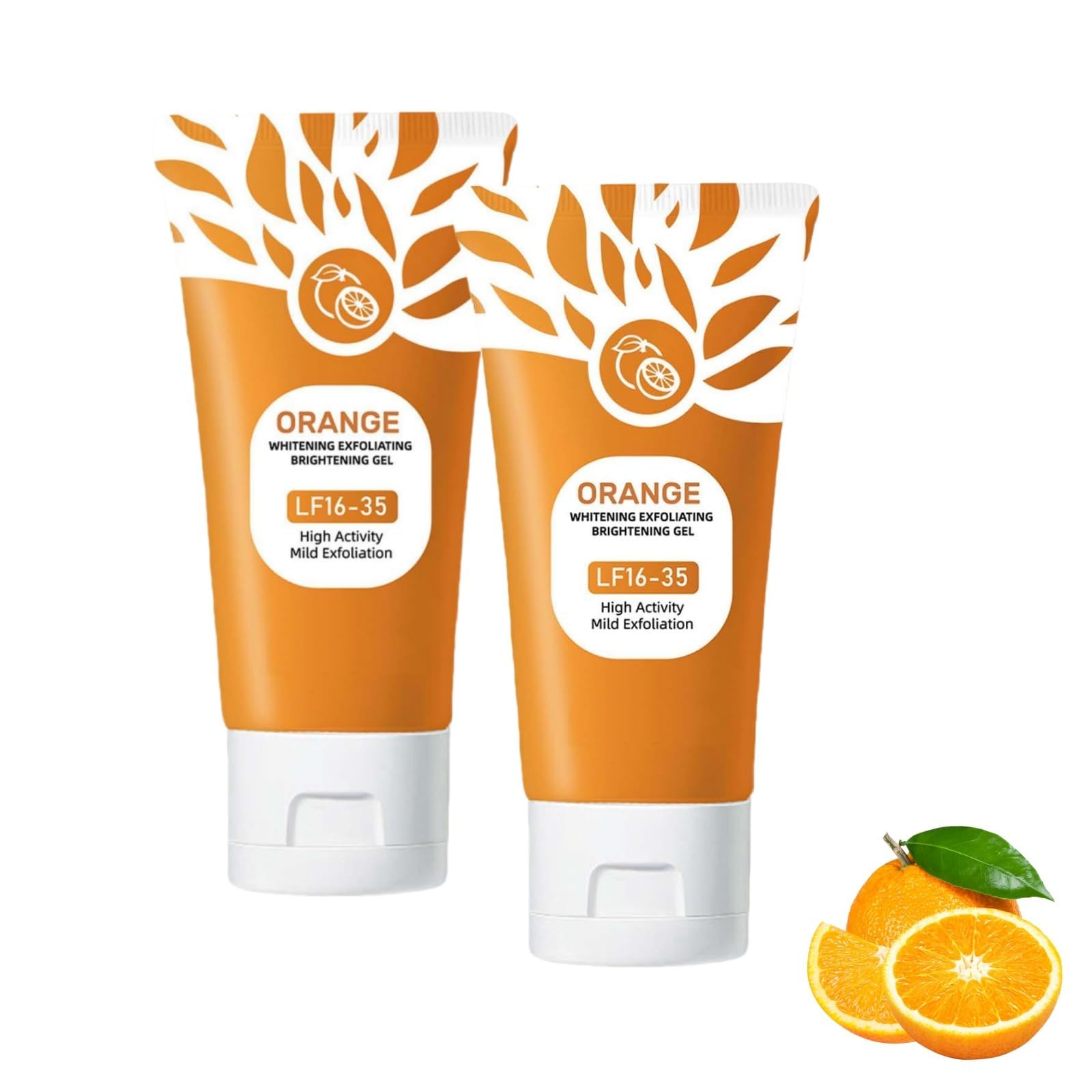 Amazon.com: Orange Enzyme Exfoliating Gel for Face & Body – Deep