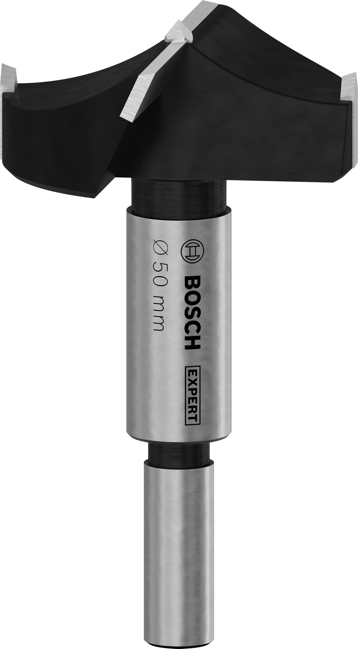 Bosch 1x EXPERT Laminated Wood Hinge Cutting Drill Bit (for Plastic coated boards, Solid wood furniture board, Ø 50,00 mm, Professional Accessory Standing Drill)