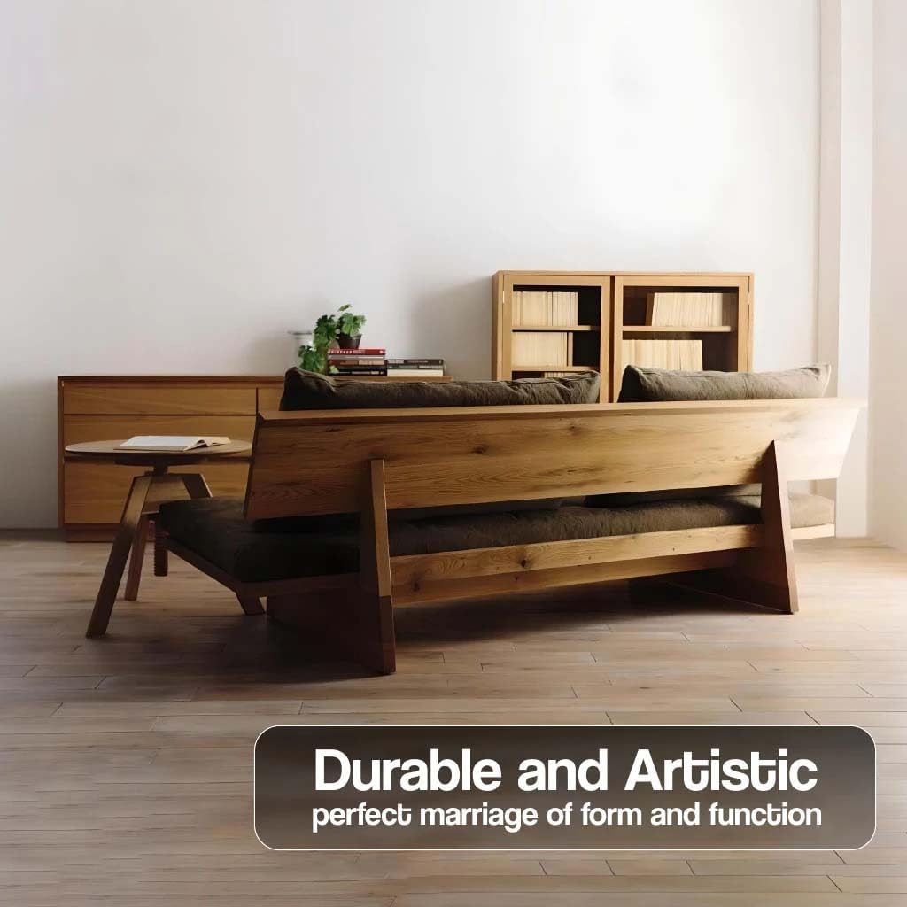 Modern Countryside Solid Wood Sofa