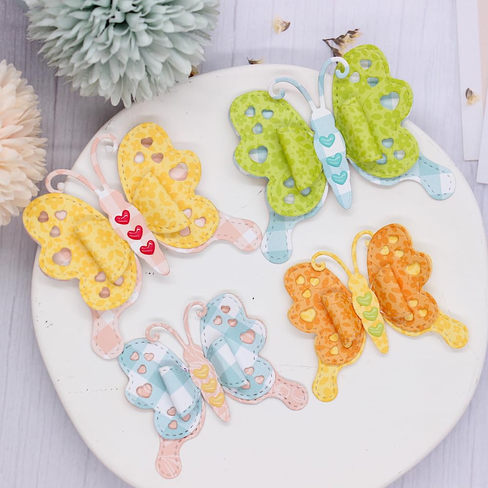 KSCRAFTButterfly Bows Metal Cutting Dies Stencils for DIY Scrapbooking Decorative Embossing DIY Paper Card