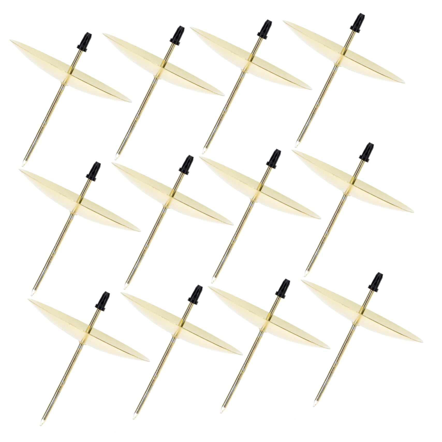 Ciieeo 12pcs Metal Candle Holders Fixing Racks for Christmas Decor Candle Fixing Holders Lightweight and Compact Design