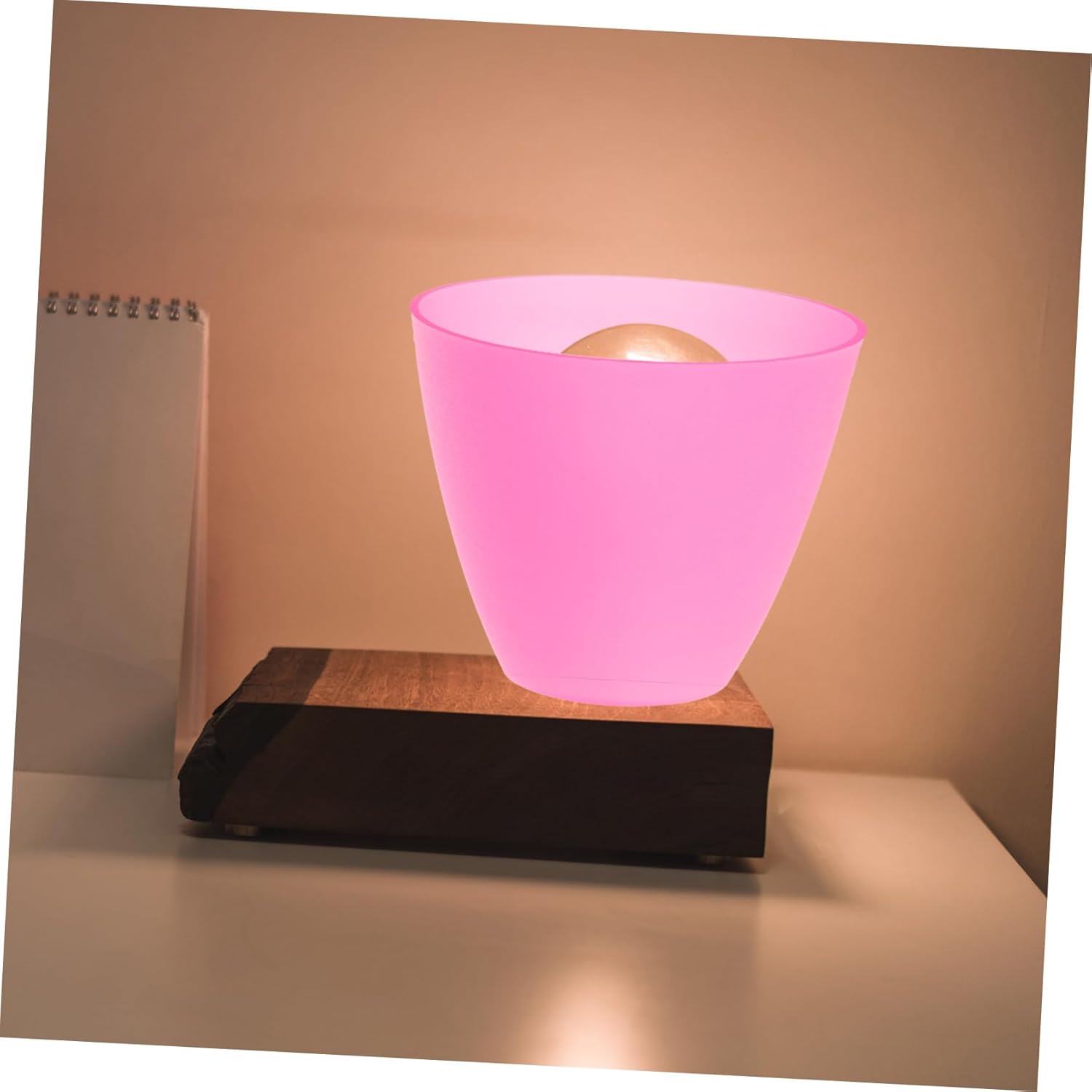 IMIKEYA Set of Plastic Lamp Shades Pink Lampshade Cover for Bedside Floor Lamps Decorative Lampshades for Modern Decor