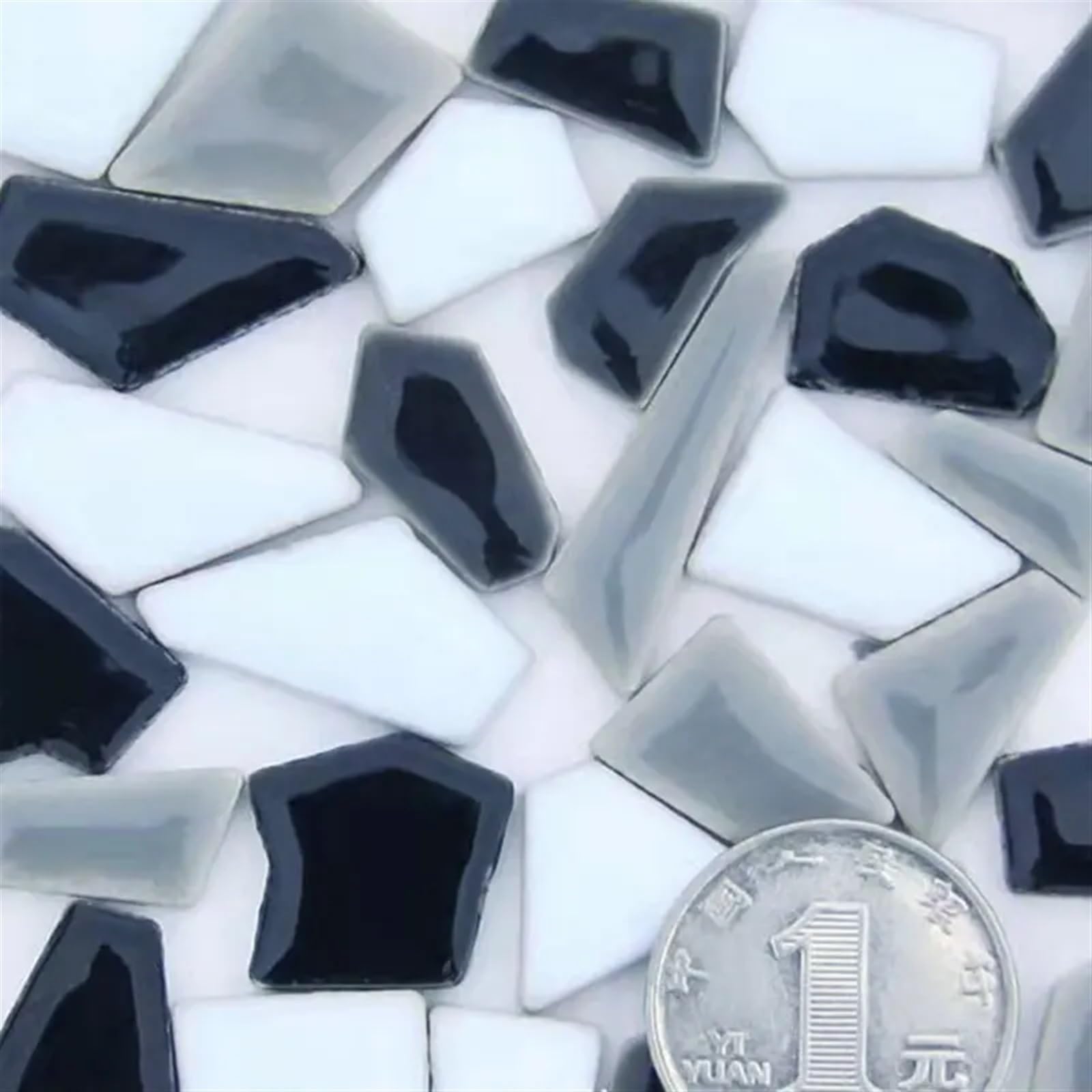 Ekalgretra Mix1 Mosaic Making Supplies 100G Porcelain Mosaic Tiles Diy Craft Ceramic Making Materials(Mix1)