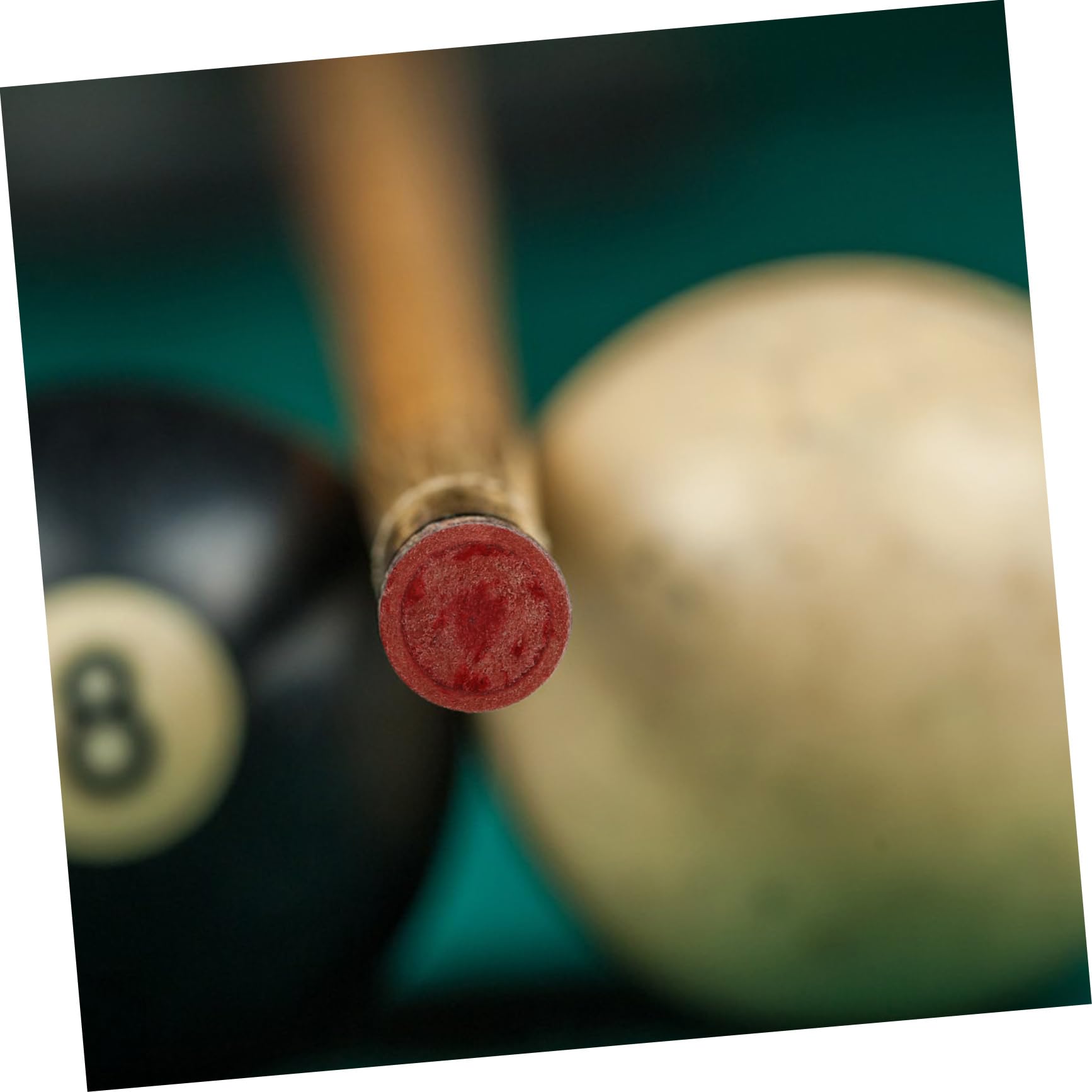 Mipcase Tip Replacement for Pool Cues Tips for Billiard Sticks Enhance Game Performance Durable and Reliable Pool Accessory