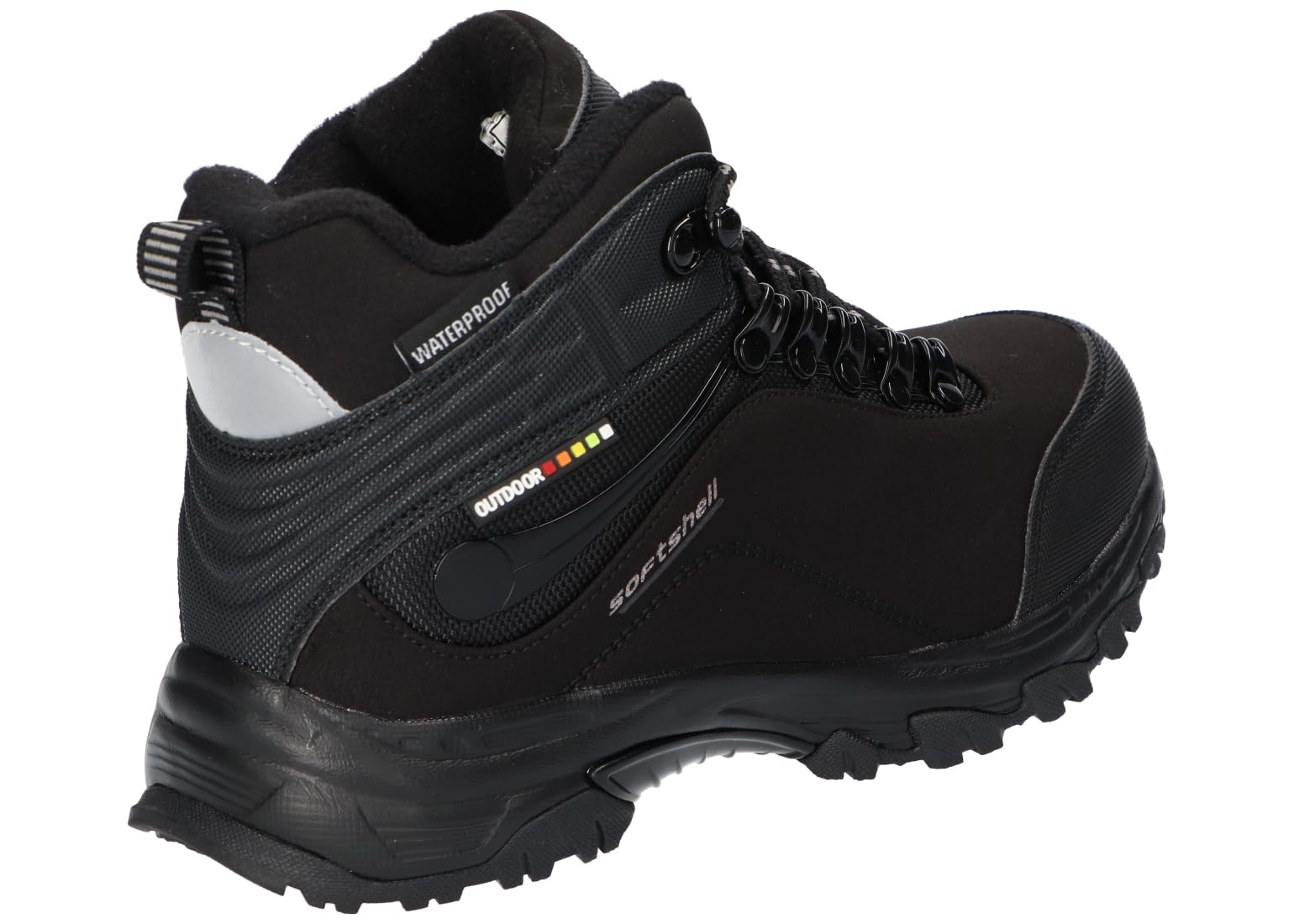 WT264 OCIEPLANE TRAPERY BUTY ZIMOWE ŚNIEGOWCE SOFTSHELL BK 40