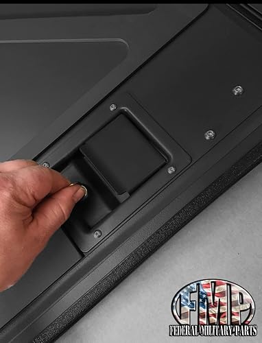 Miniatura 2 de Humvee Security KIT - Manijas de puerta de bloqueo negro con bloqueo único e interruptor de encendido con llave