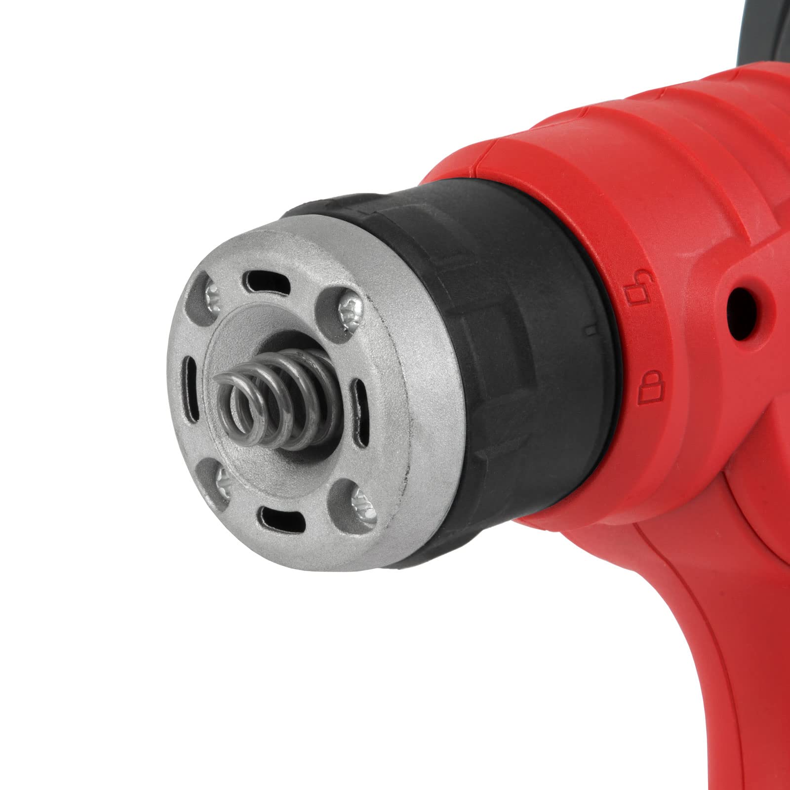 EBERTH Spazzola per Tubi Macchina per la Pulizia dei Tubi Elettrico con Spirale di 7,6m (560 rpm, 230V, Diametro della Spirale 11mm, per Tubi di 2-5 cm di Diametro, Marcia Avanti e Indietro)