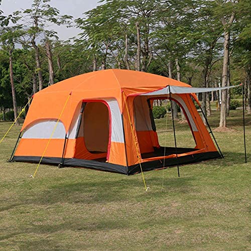 Carpa dome para camping familiar 12 personas con porche portátil miniatura 3