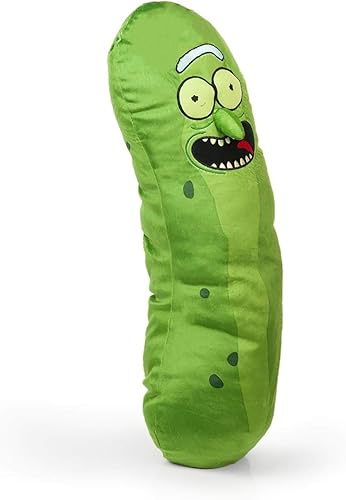 Miniatura 2 de Pickle Rick - Almohada de peluche de 20 pulgadas, coleccionable, científico de peluche, regalo para fanáticos de Rick y Morty