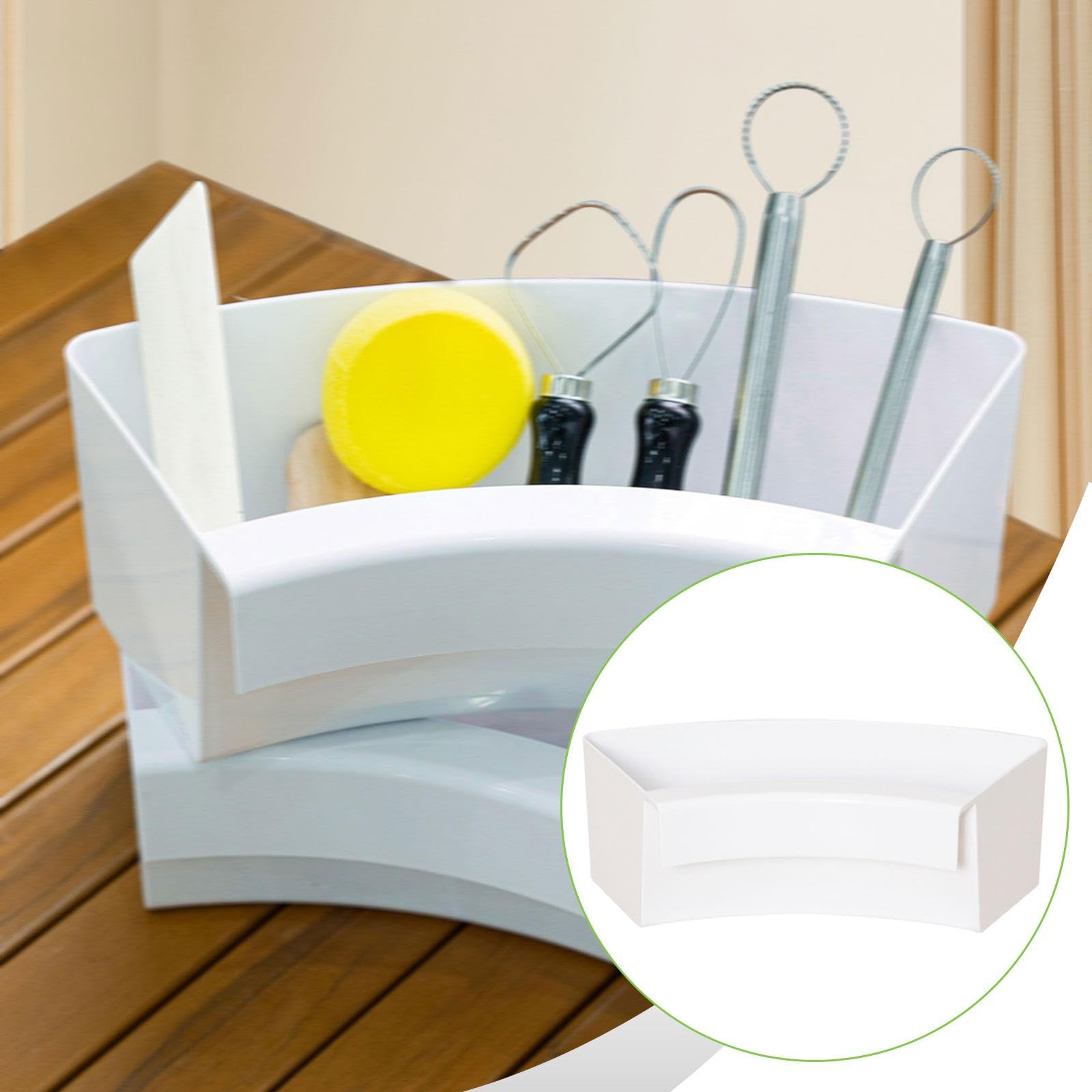 Soporte para Torno de Alfarero, Caja Colgante para Accesorios, Organizador de Herramientas de Arcilla Profesional Y Práctico
