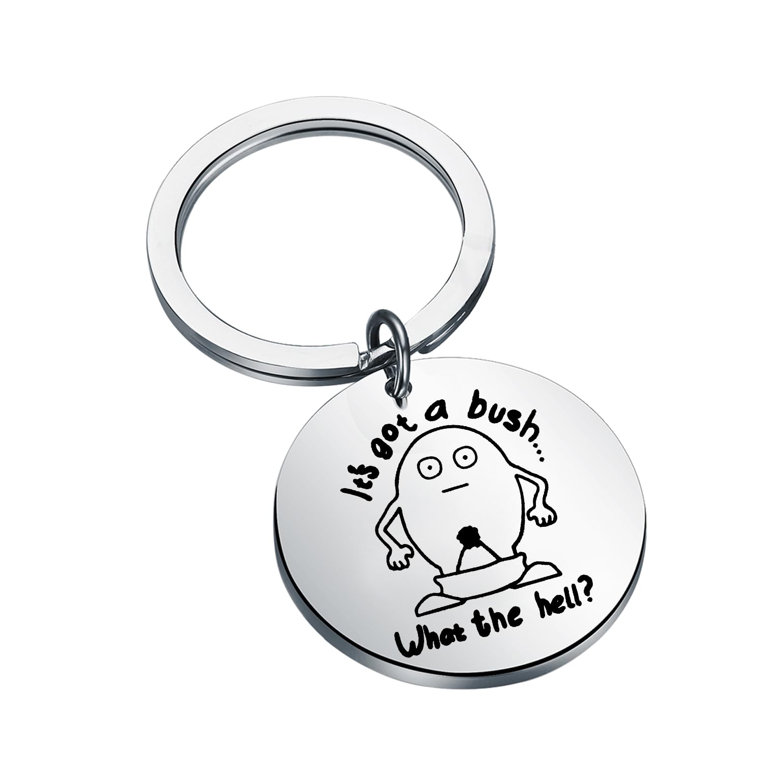FAADBUK ITYSL Inspired Keychain ITYSL Lover Gift Eggman Gift Feed Egg Bush Gift ITYSL Merchandise